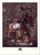 Jan van Huysum Still Life with Flower oil painting artist